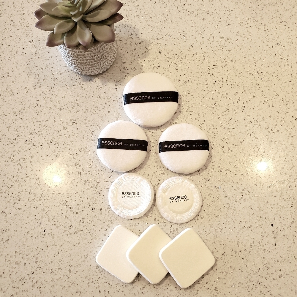 Essence of Beauty Reusable Face Cloth Makeup White Cotton Cosmetic Soft Travel